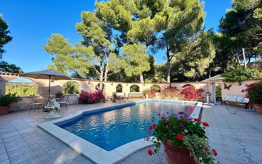 Maison avec dépendance, piscine et pinède à Septèmes-les-Vallons
